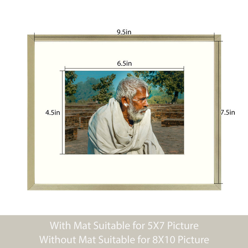 5x7 matted for 8x10 frame discount